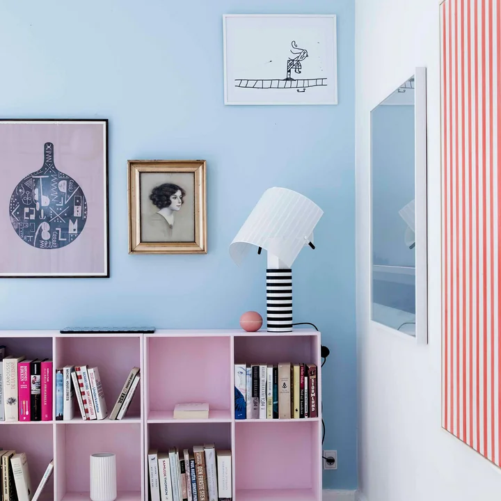 Tafellamp Shogun Tavolo, wit / zwart van Artemide