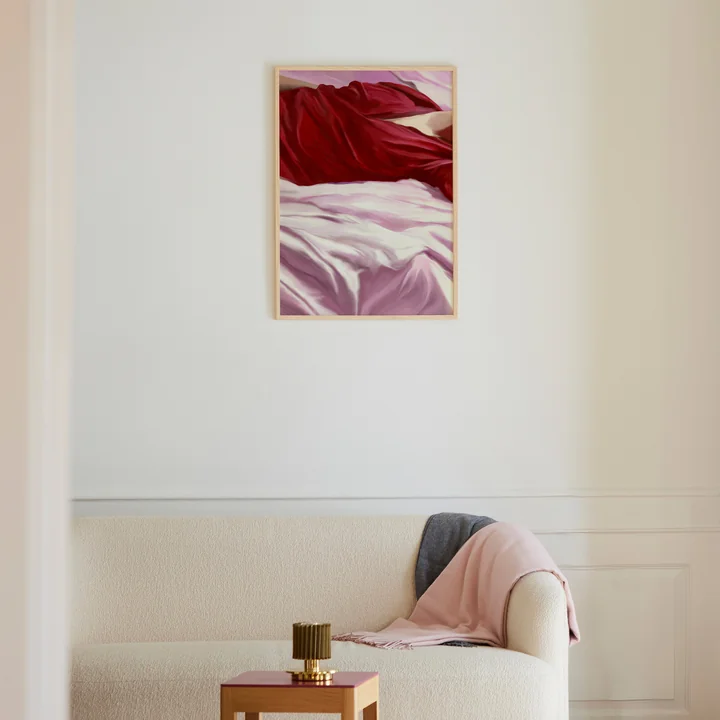 Paper Collective - Bordeaux shirt poster, 50 x 70 cm