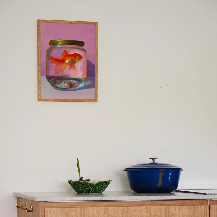 Paper Collective - Fish Poster, 30 x 40 cm