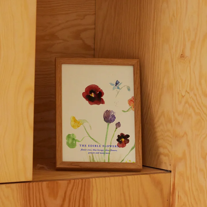 Paper Collective - The Edible Flowers Poster, A4