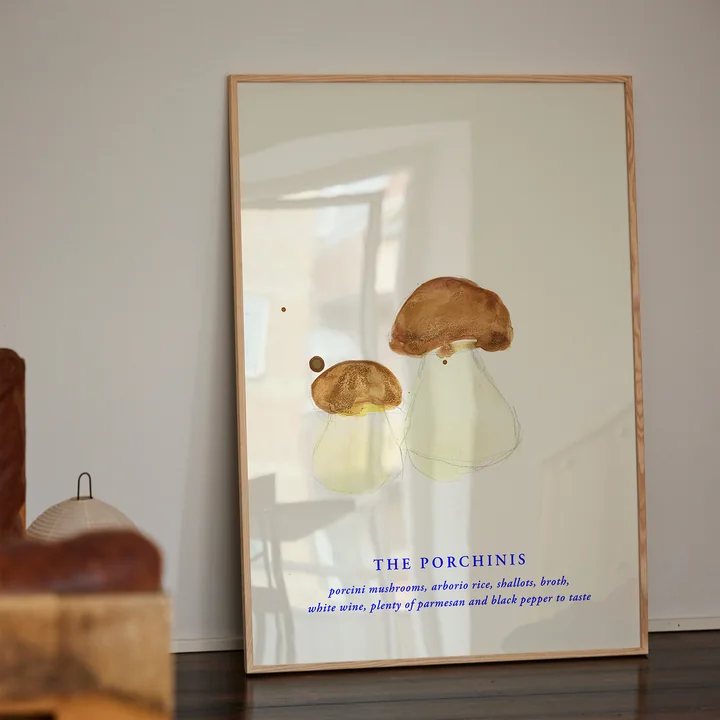 Paper Collective - De Porcini's Poster, 70 x 100 cm