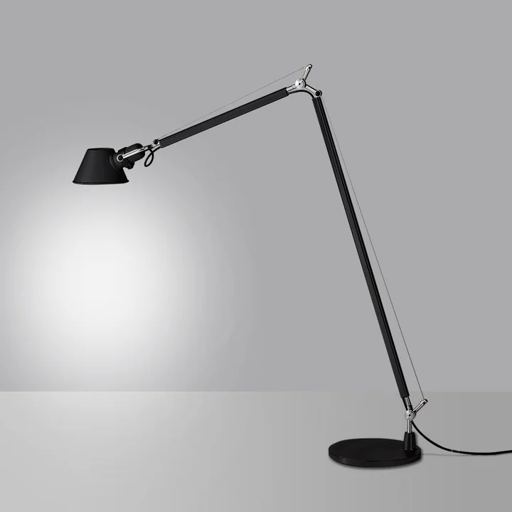 Artemide - Tolomeo Lettura leeslampje, Ø 18 cm, zwart