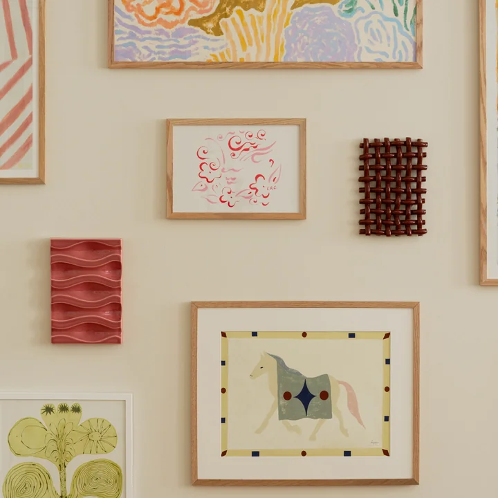 The Poster Club - Echo reliëf en Interlace wanddecoratie