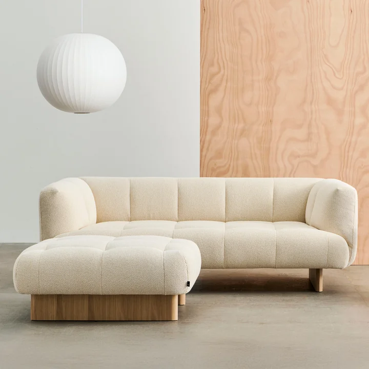 HAY - Quilton Lift Ottomaanse, eiken / okerwit (Tartaglia 857)