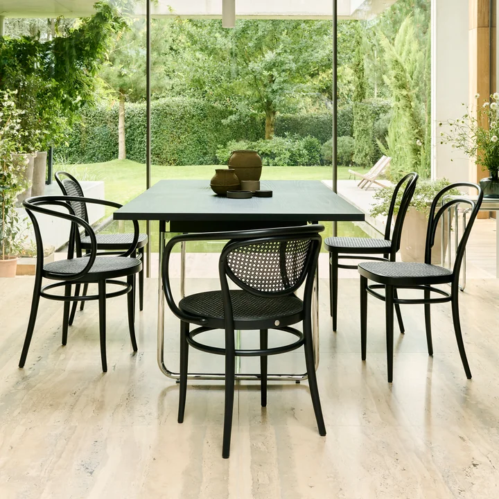 Thonet - Stoelen, collectie Dark Melange