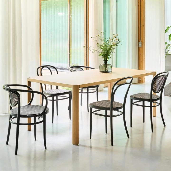 Thonet - Stoelen, collectie Dark Melange