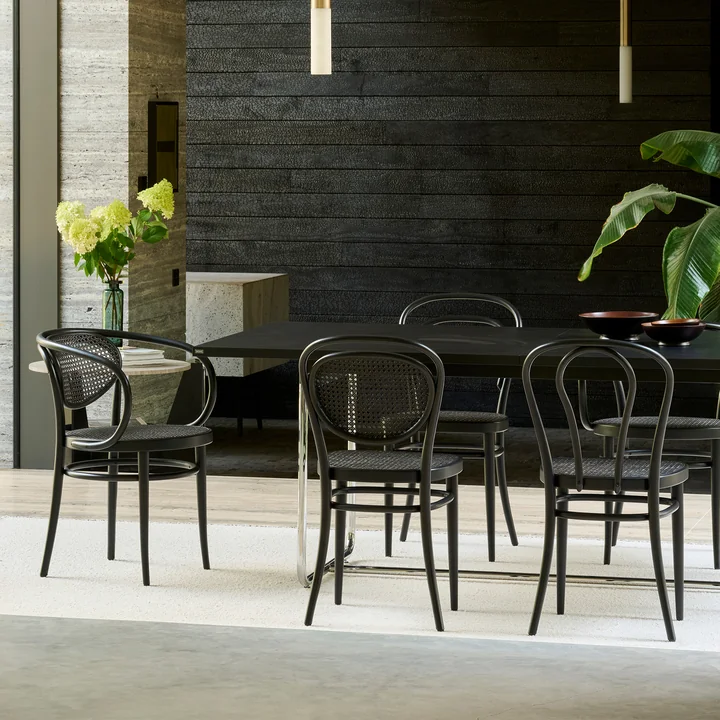Thonet - Stoelen, collectie Dark Melange