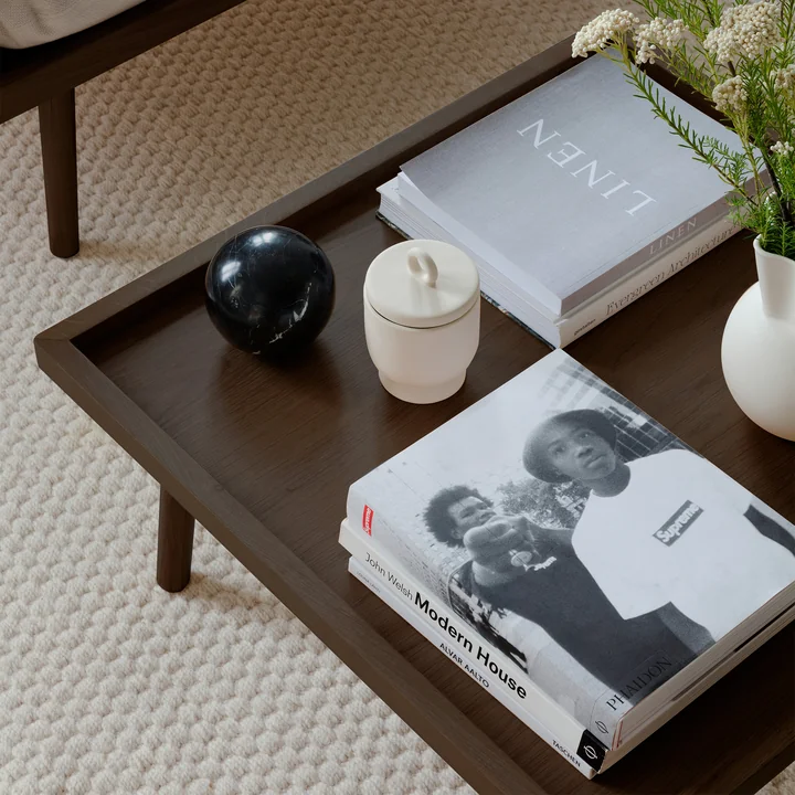 Umage - Lounge Around Shuffle Salontafel, donker eiken