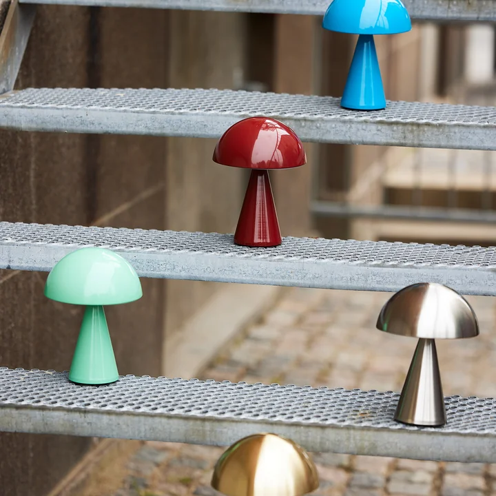 Oplaadbare tafellamp Mush, mini by Hübsch Interior