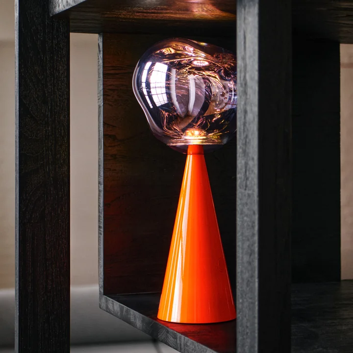 Tom Dixon - Melt LED tafellamp met oplaadbare batterij, fluor