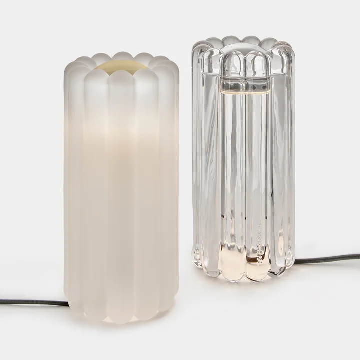 Tom Dixon - Press LED tafellamp, mat en helder