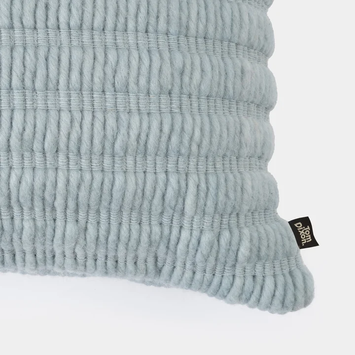 Tom Dixon - Randkussen, 45 x 45 cm, lichtblauw