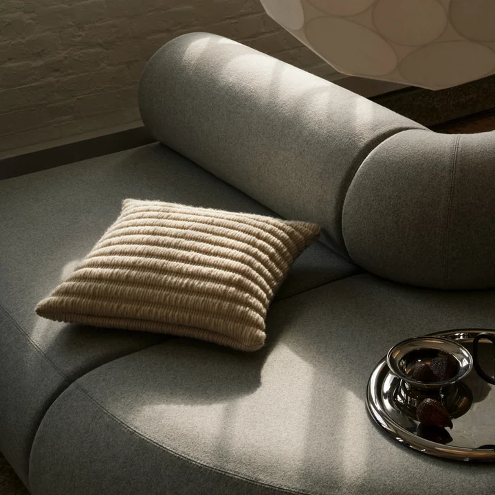 Tom Dixon - Randkussen, 45 x 45 cm, naturel