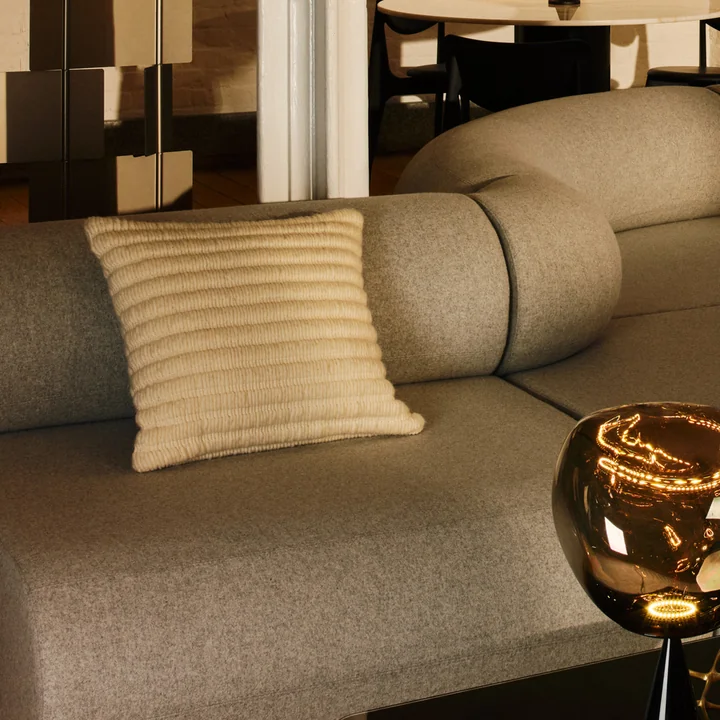 Tom Dixon - Randkussen, 45 x 45 cm, naturel