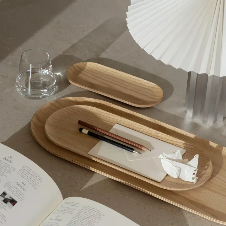 Taite Tafellamp, lelieblank van Blomus