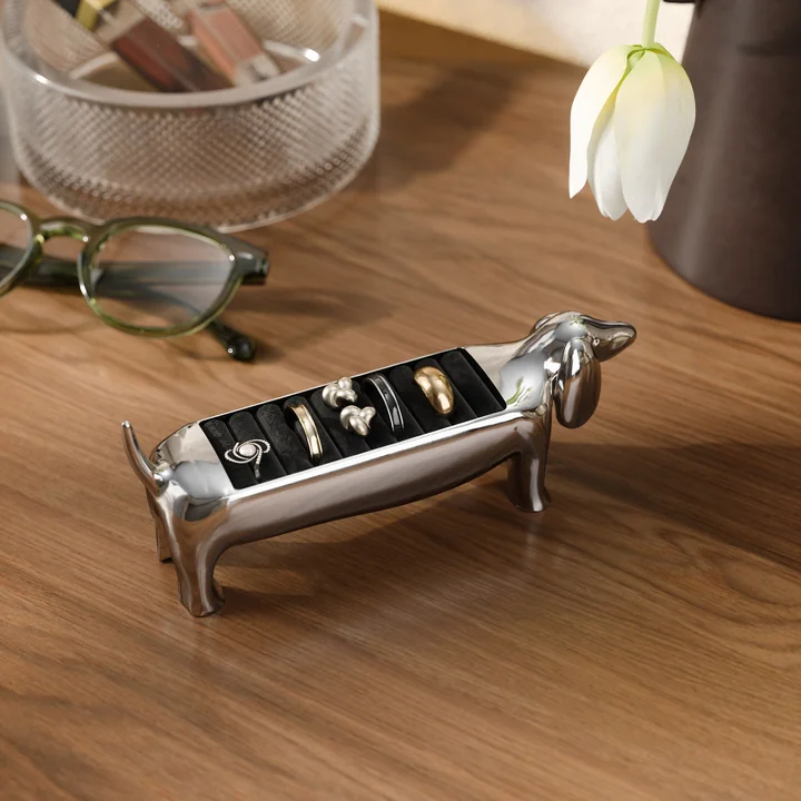 Umbra - Dachsie ringhouder, chroom