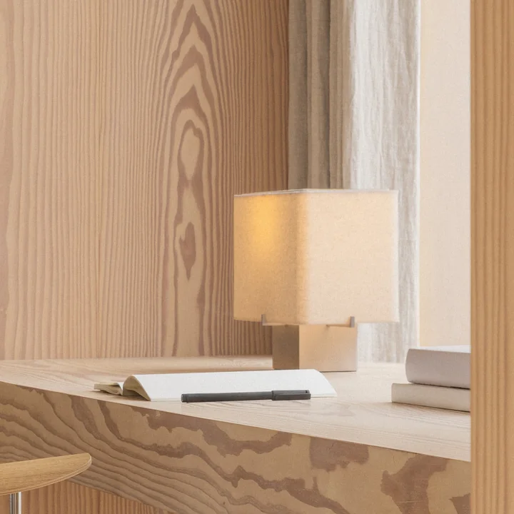 Audo - Nonna Tafellamp, H 24, aluminium