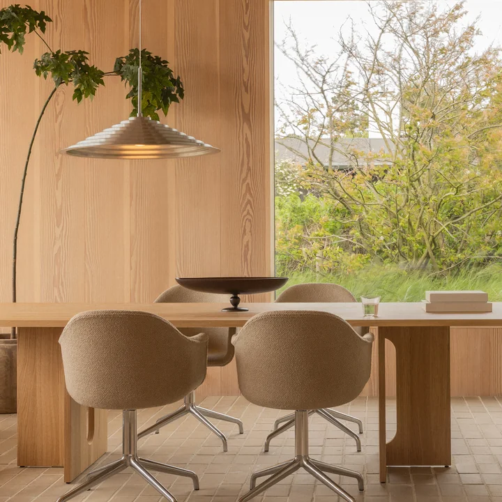 Audo - Chancery LED hanglamp, zilver