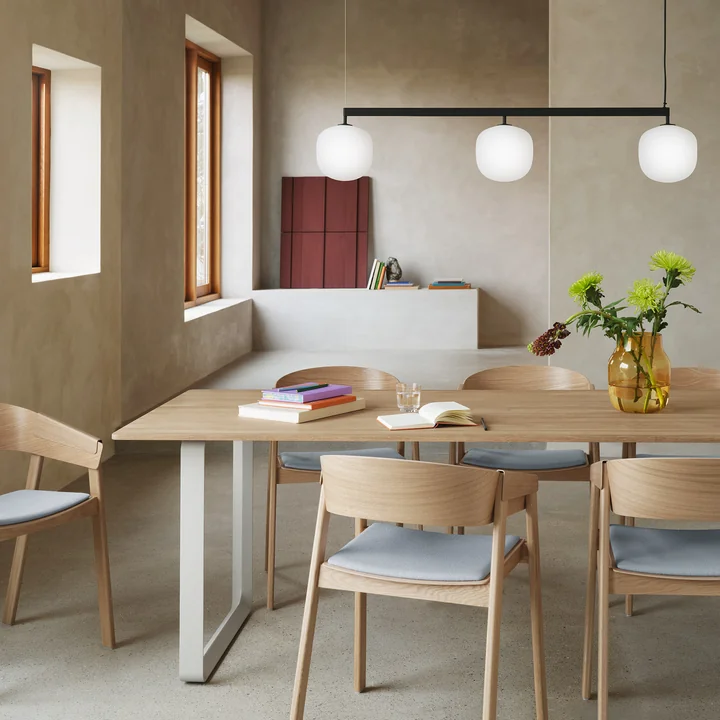 Muuto - Rime Rail Hanglamp, Ø 18 cm, zwart