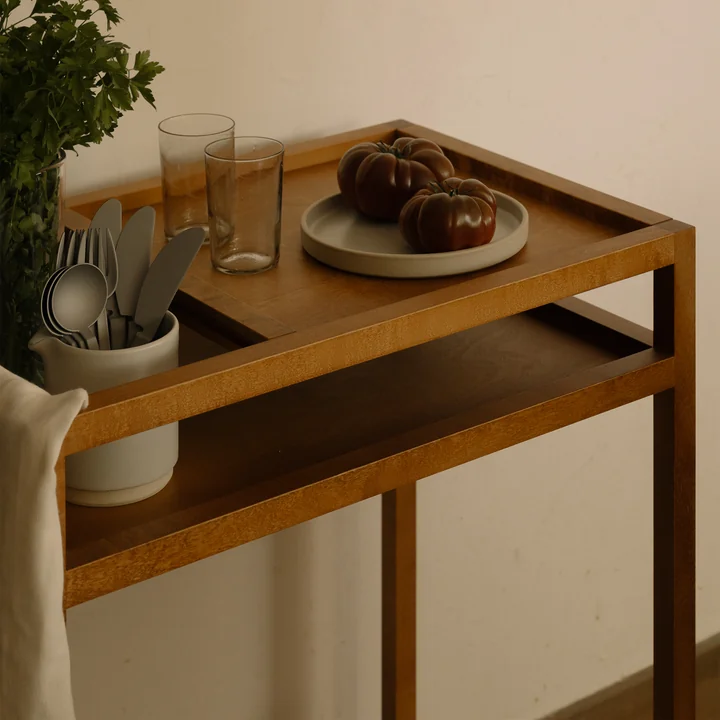 Frama - Ratio trolley, berken warm bruin