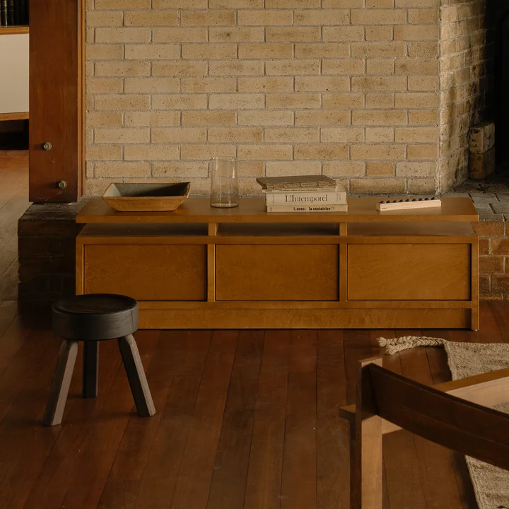 Frama - Ratio lowboard, berken warm bruin