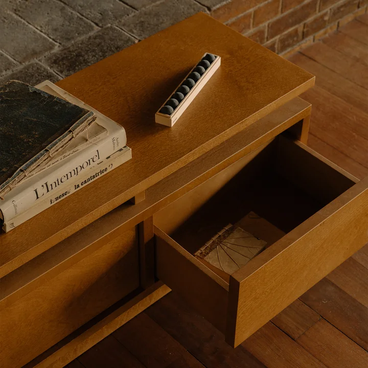 Frama - Ratio lowboard, berken warm bruin