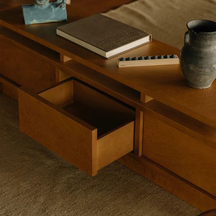 Frama - Ratio lowboard, berken warm bruin