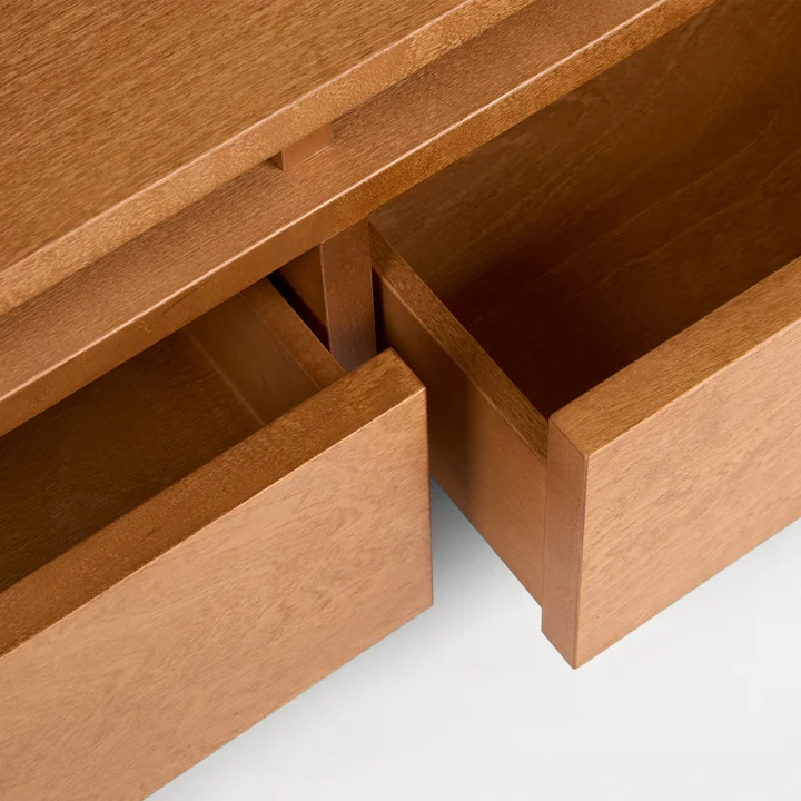 Frama - Ratio lowboard, berken warm bruin