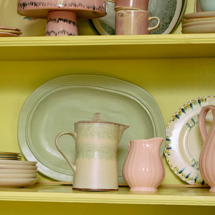 HKliving - New Classics Dienblad, groot, mint