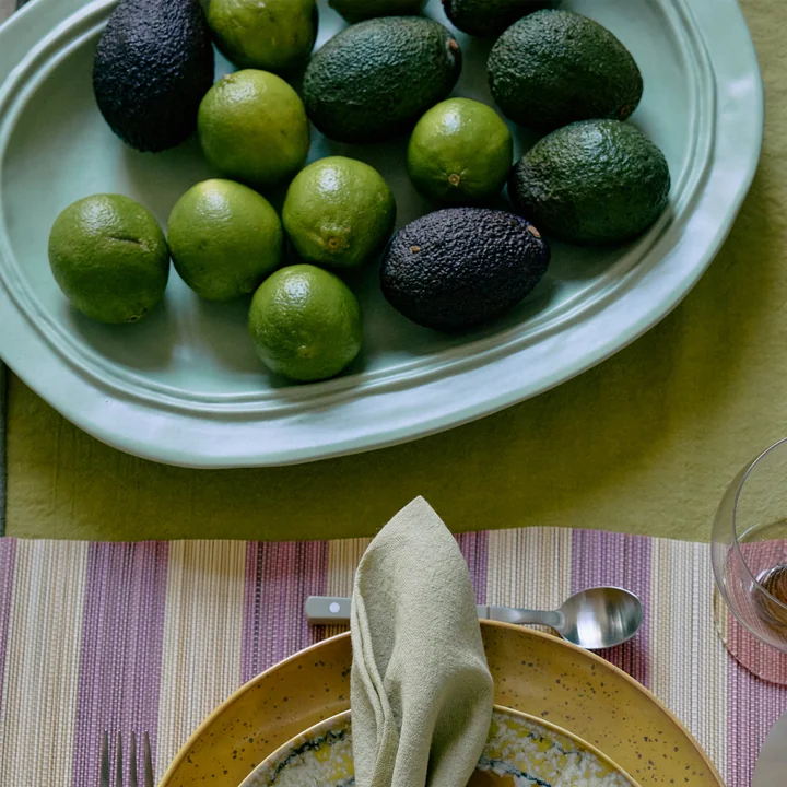 HKliving - New Classics Dienblad, groot, mint