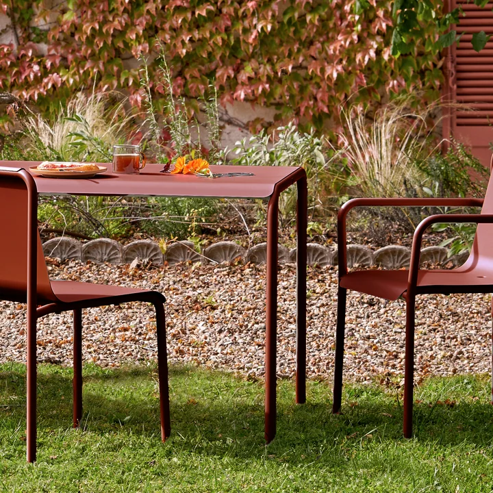 TipToe - Panorama Tafel, baksteenrood