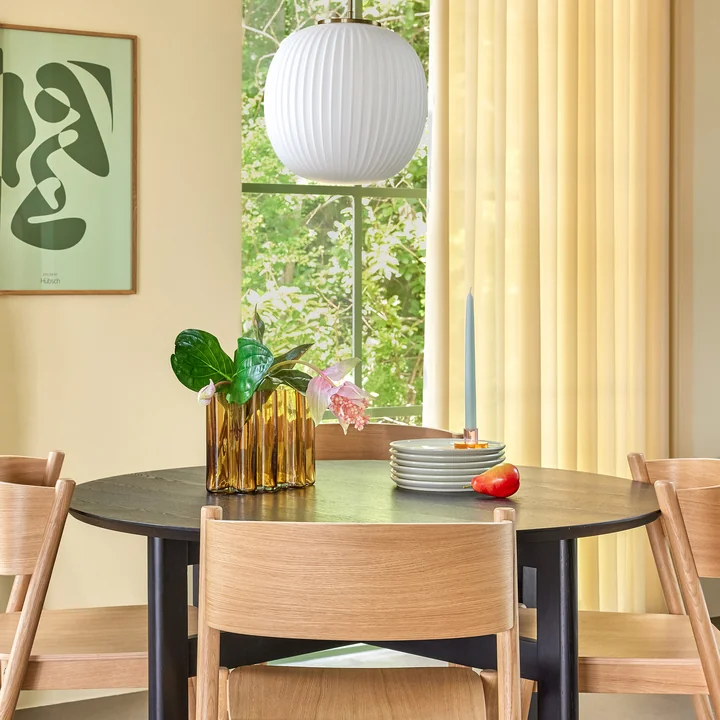 Hübsch Interior - Oblique Stoel, eiken / naturel