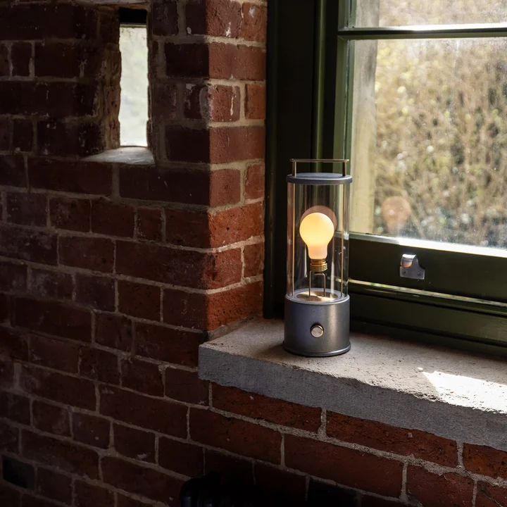 Tala - De Rugged Muse oplaadbare tafellamp, ruw aluminium