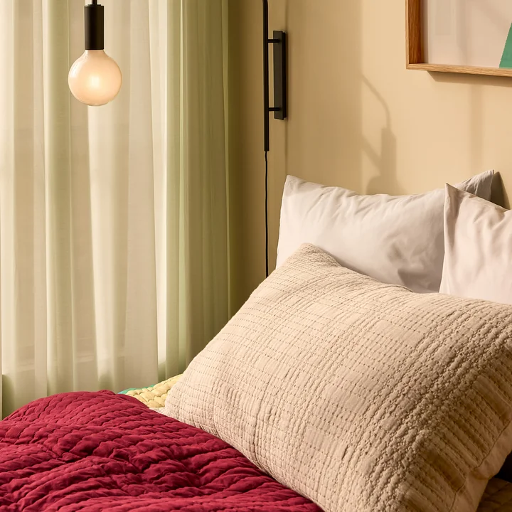 Hübsch Interior - Haikei kussen, 50 x 80 cm, lichtgrijs