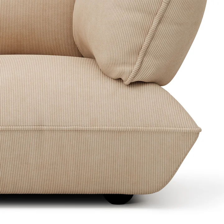 Fatboy - Sumo Hoekmodule rechts, beige (snoer)