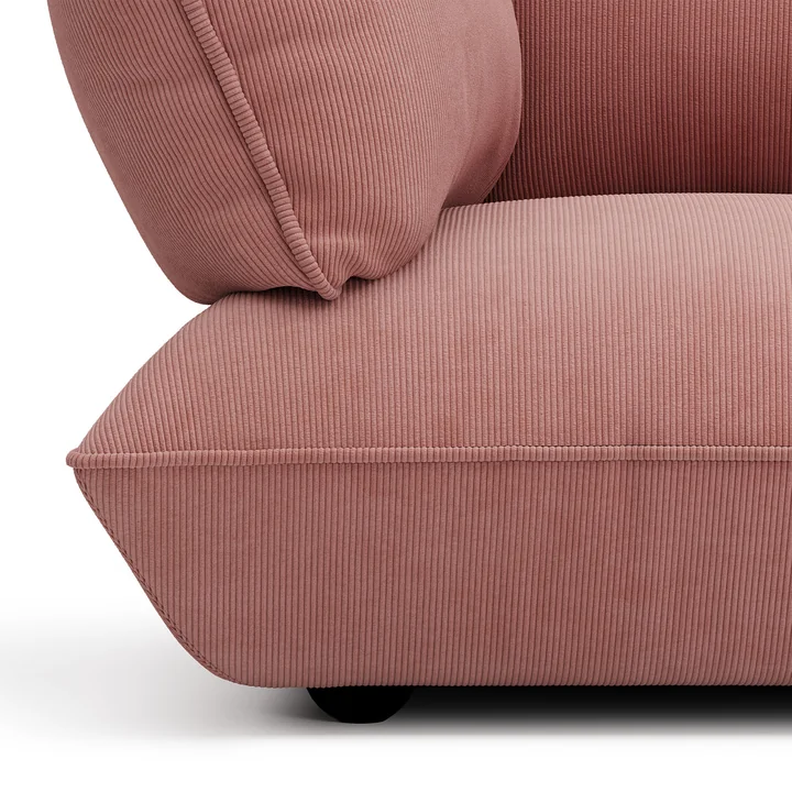 Fatboy - Sumo Hoekmodule links, zachtroze (snoer)