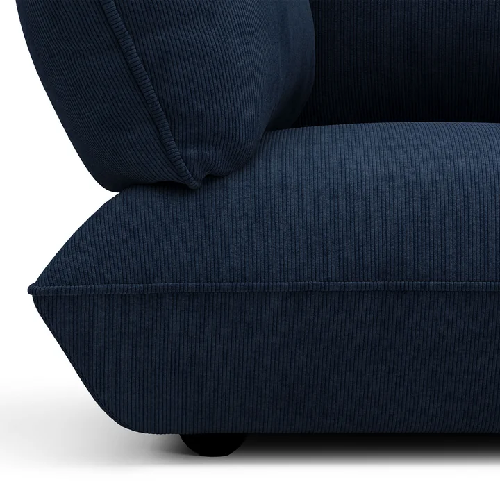 Fatboy - Sumo hoekmodule links, diepblauw (koord)