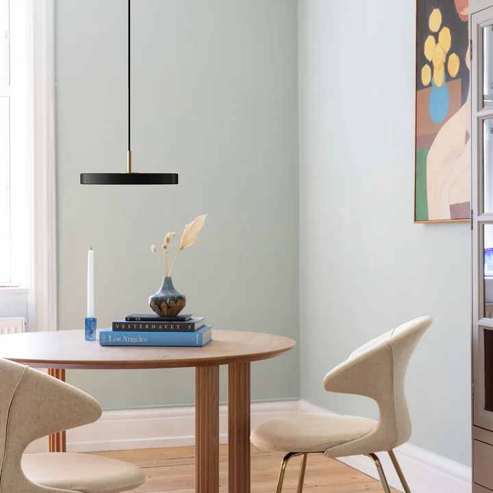 Umage - Asteria Mini LED hanglamp, messing / zwart