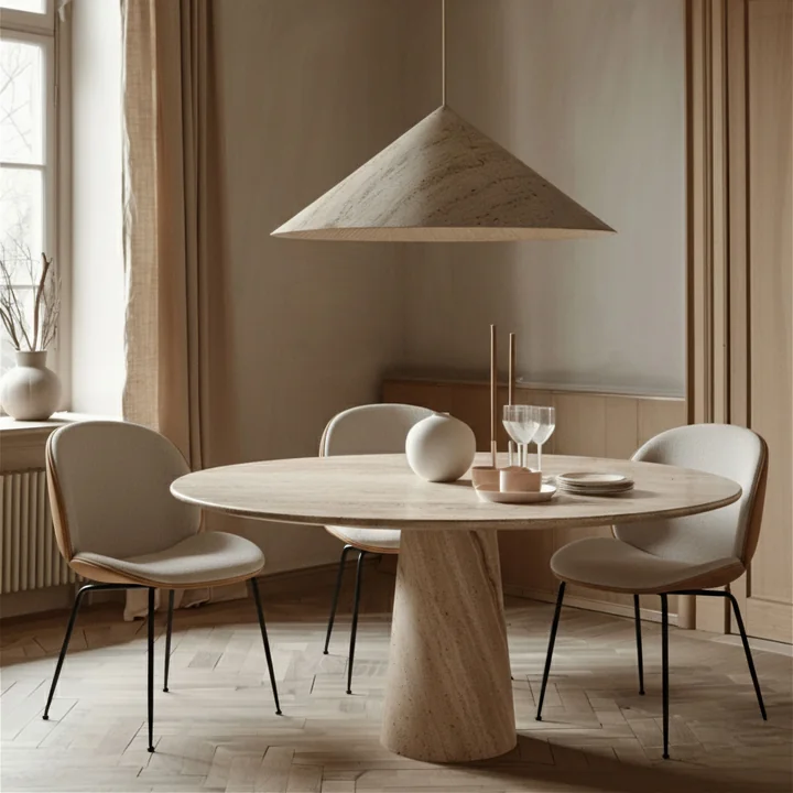 Gubi - Beetle Dining Chair Volledige bekleding (Conic Base), zwart / Vidar (146) / leder Valencia (Exclusive Edition)