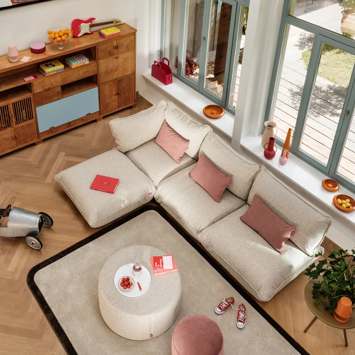 Fatboy - Sumo, crème (bouclé), sfeer