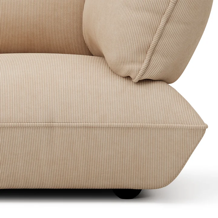 Fatboy - Sumo Hoekmodule rechts, beige (snoer)