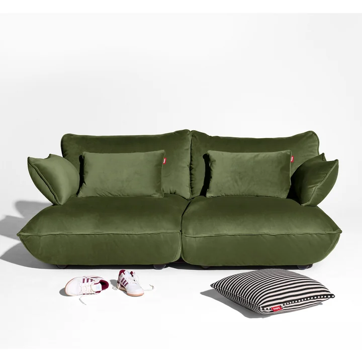 Fatboy - Sumo Sofa medium, diepgroen (fluweel)