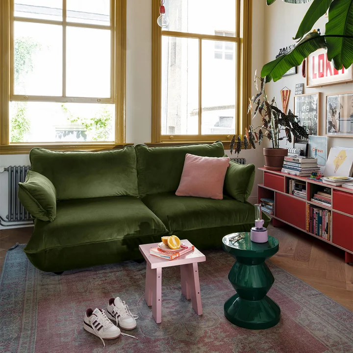 Fatboy - Sumo Sofa medium, diepgroen (fluweel)