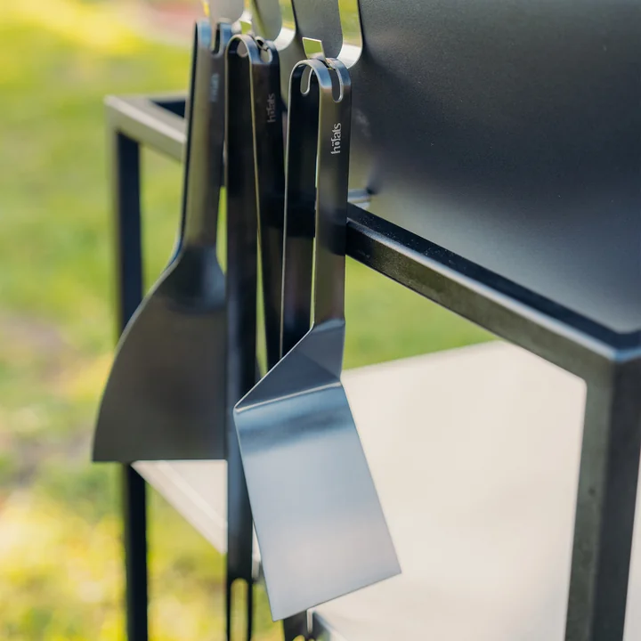 höfats - Barbecue bestekset (3-delig), zwart