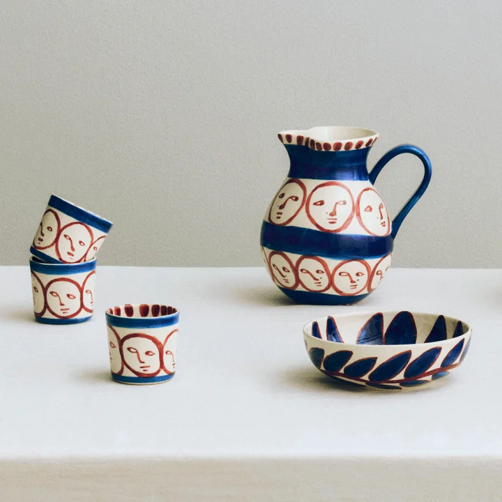 HAY - La Pittura Kan, 2 liter en beker, 240 ml, la faccia