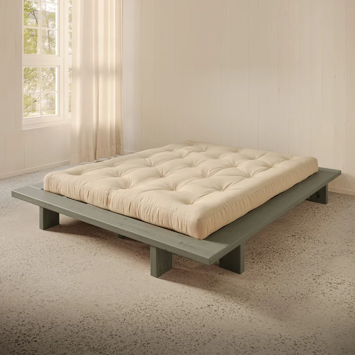 Karup Design - Bed Japan 160 x 200 cm, saliegroen