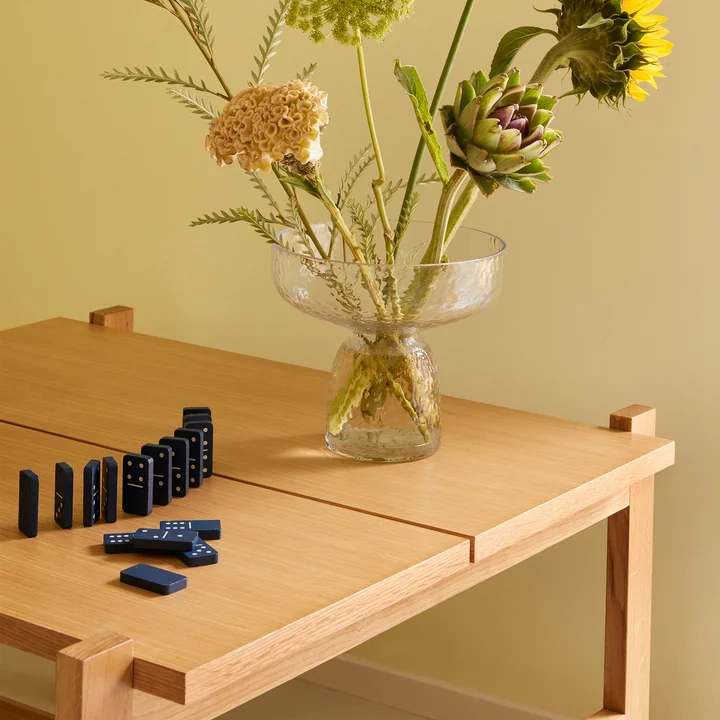 Hübsch Interior - Dash Salontafel, 80 x H 47 cm, eiken naturel