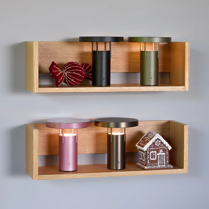 Hübsch Interior - Gap wandplank, L 64 cm, eiken naturel