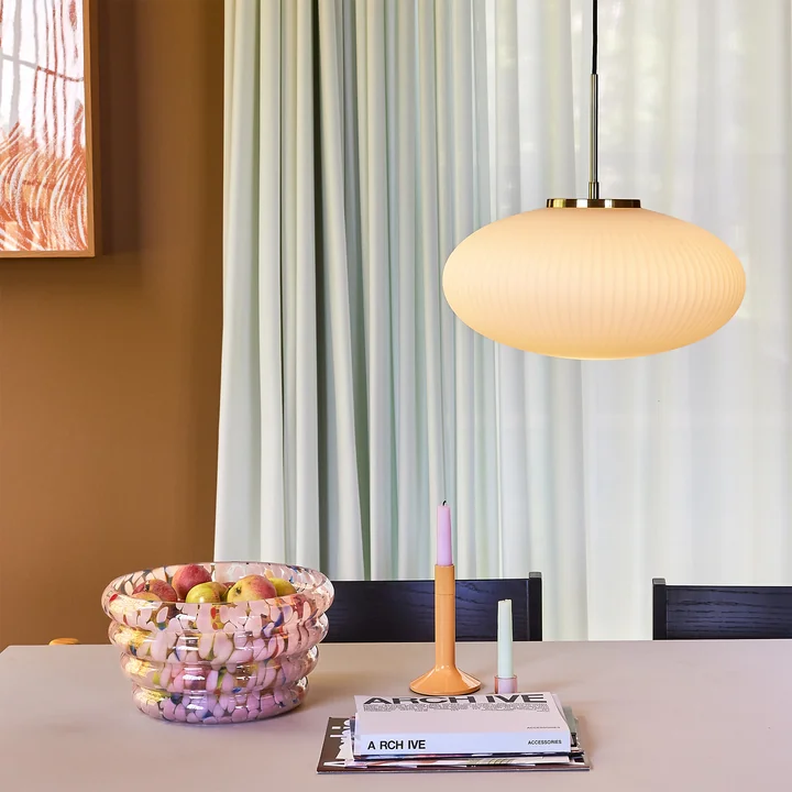 Hübsch Interior - Serene hanglamp Ø 40 cm, wit