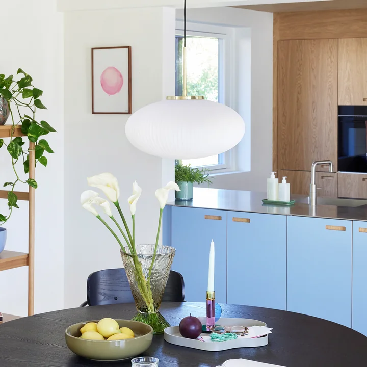 Hübsch Interior - Serene hanglamp Ø 40 cm, wit